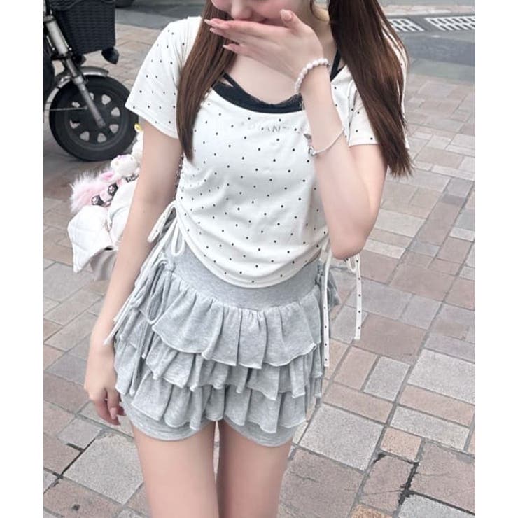 【OLIVE des OLIVE】レイヤード風ドロストTシャツ | NICE CLAUP / OLIVE des OLIVE　OUTLET | 詳細画像49 