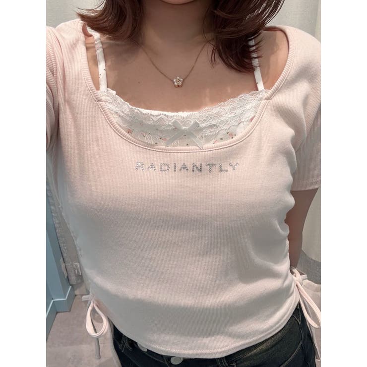 【OLIVE des OLIVE】レイヤード風ドロストTシャツ | NICE CLAUP / OLIVE des OLIVE　OUTLET | 詳細画像59 