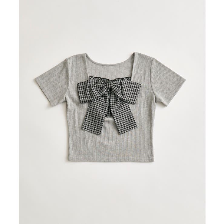 【OLIVE des OLIVE】リボン映え半袖トップス | NICE CLAUP / OLIVE des OLIVE　OUTLET | 詳細画像17 