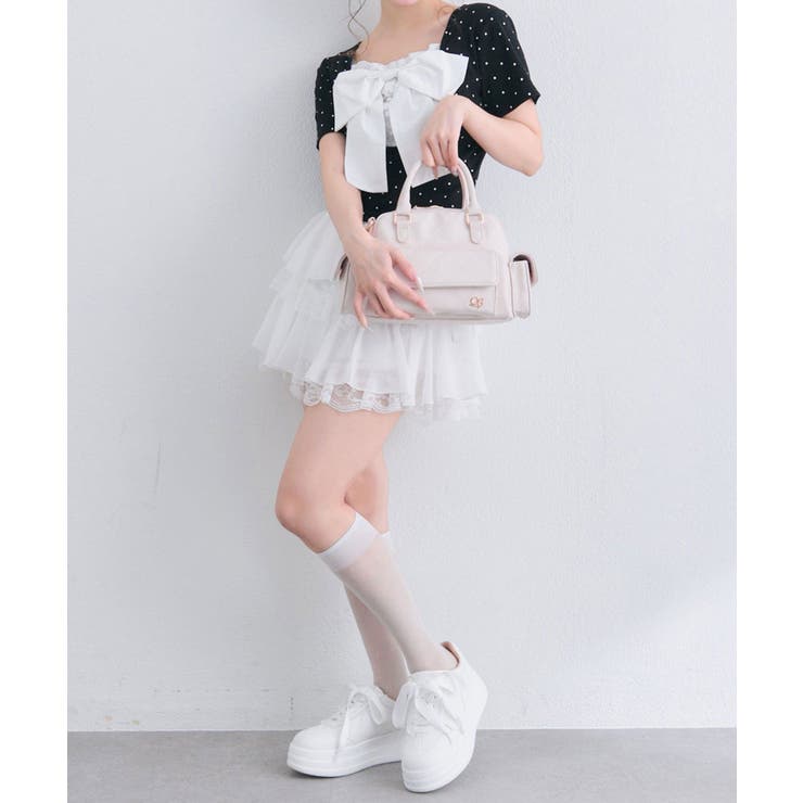【OLIVE des OLIVE】リボン映え半袖トップス | NICE CLAUP / OLIVE des OLIVE　OUTLET | 詳細画像31 