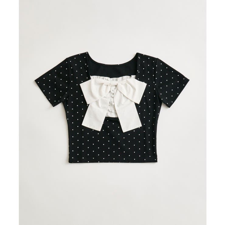【OLIVE des OLIVE】リボン映え半袖トップス | NICE CLAUP / OLIVE des OLIVE　OUTLET | 詳細画像25 