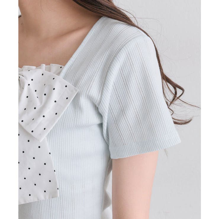【OLIVE des OLIVE】リボン映え半袖トップス | NICE CLAUP / OLIVE des OLIVE　OUTLET | 詳細画像42 