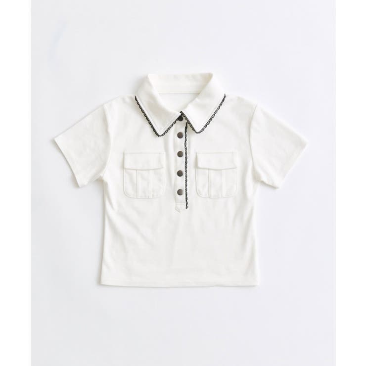 【OLIVE des OLIVE】ミリタリー風シャツ | NICE CLAUP / OLIVE des OLIVE　OUTLET | 詳細画像2 