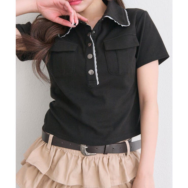 【OLIVE des OLIVE】ミリタリー風シャツ | NICE CLAUP / OLIVE des OLIVE　OUTLET | 詳細画像24 