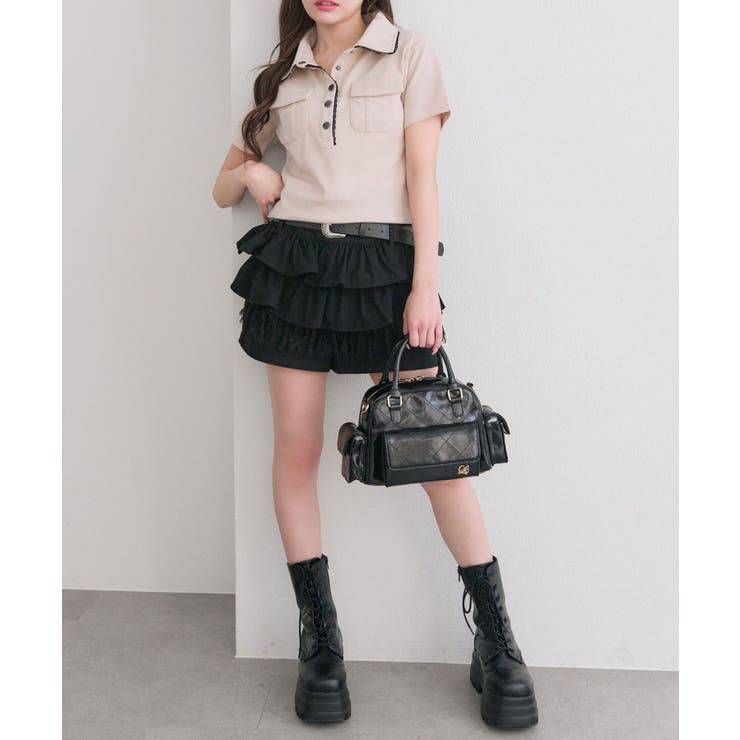 【OLIVE des OLIVE】ミリタリー風シャツ | NICE CLAUP / OLIVE des OLIVE　OUTLET | 詳細画像14 