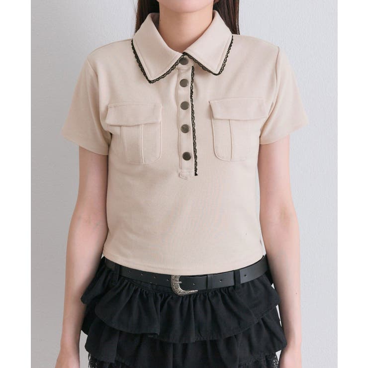 【OLIVE des OLIVE】ミリタリー風シャツ | NICE CLAUP / OLIVE des OLIVE　OUTLET | 詳細画像28 