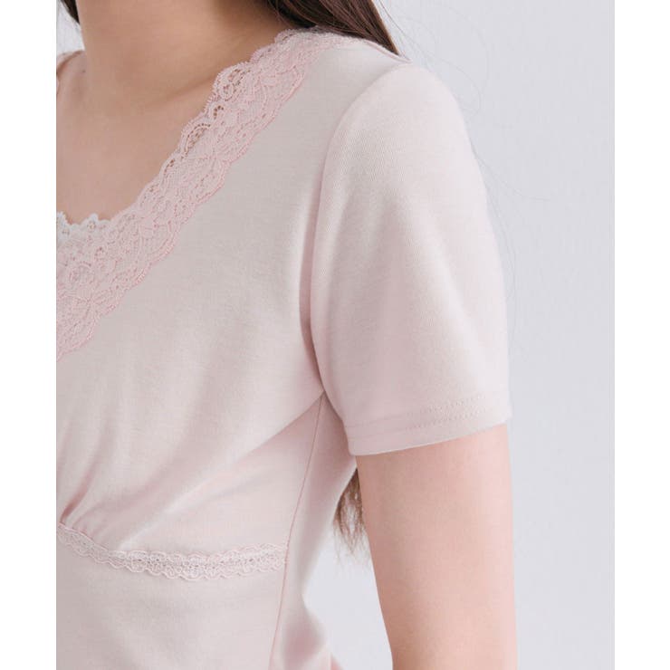 【OLIVE des OLIVE】レース半袖トップス | NICE CLAUP / OLIVE des OLIVE　OUTLET | 詳細画像19 