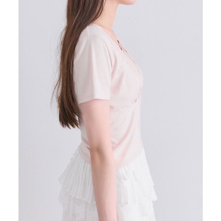 【OLIVE des OLIVE】レース半袖トップス | NICE CLAUP / OLIVE des OLIVE　OUTLET | 詳細画像15 