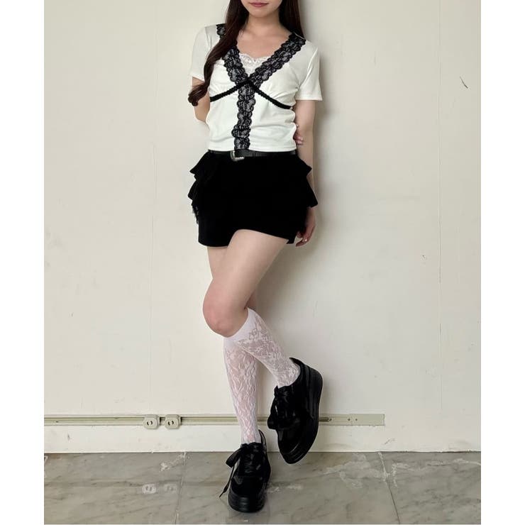 【OLIVE des OLIVE】レース半袖トップス | NICE CLAUP / OLIVE des OLIVE　OUTLET | 詳細画像34 