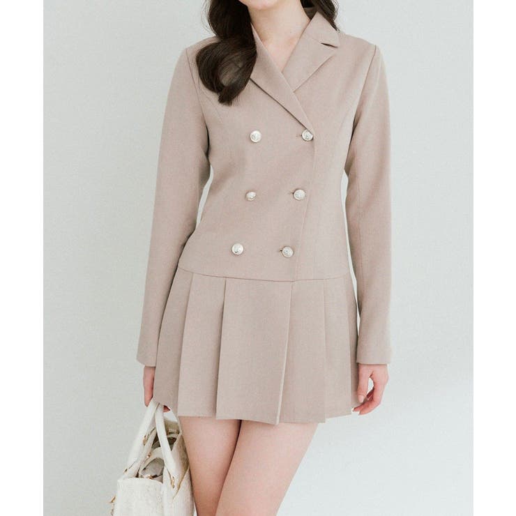 【OLIVE des OLIVE】トレンチワンピ | NICE CLAUP / OLIVE des OLIVE　OUTLET | 詳細画像1 