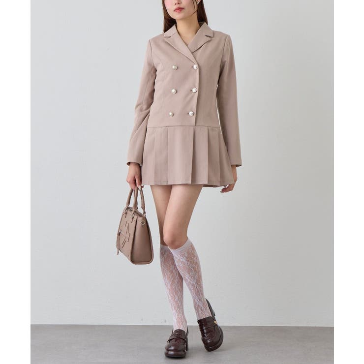 【OLIVE des OLIVE】トレンチワンピ | NICE CLAUP / OLIVE des OLIVE　OUTLET | 詳細画像8 