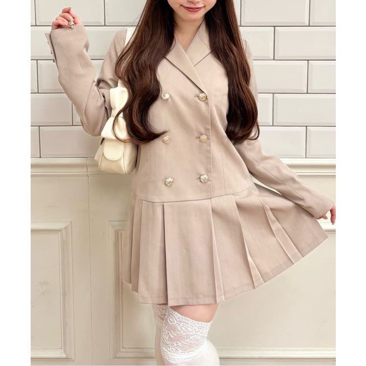 【OLIVE des OLIVE】トレンチワンピ | NICE CLAUP / OLIVE des OLIVE　OUTLET | 詳細画像1 