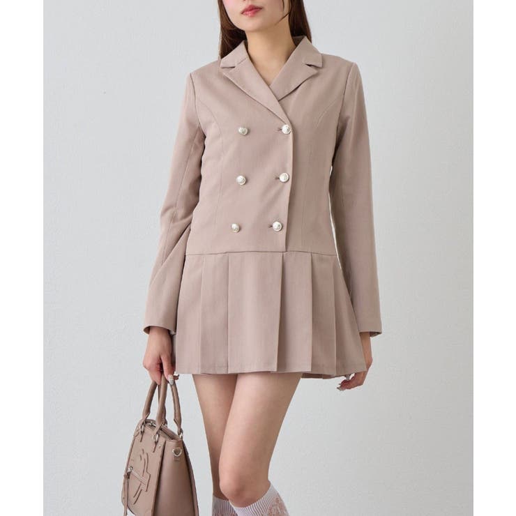 【OLIVE des OLIVE】トレンチワンピ | NICE CLAUP / OLIVE des OLIVE　OUTLET | 詳細画像6 