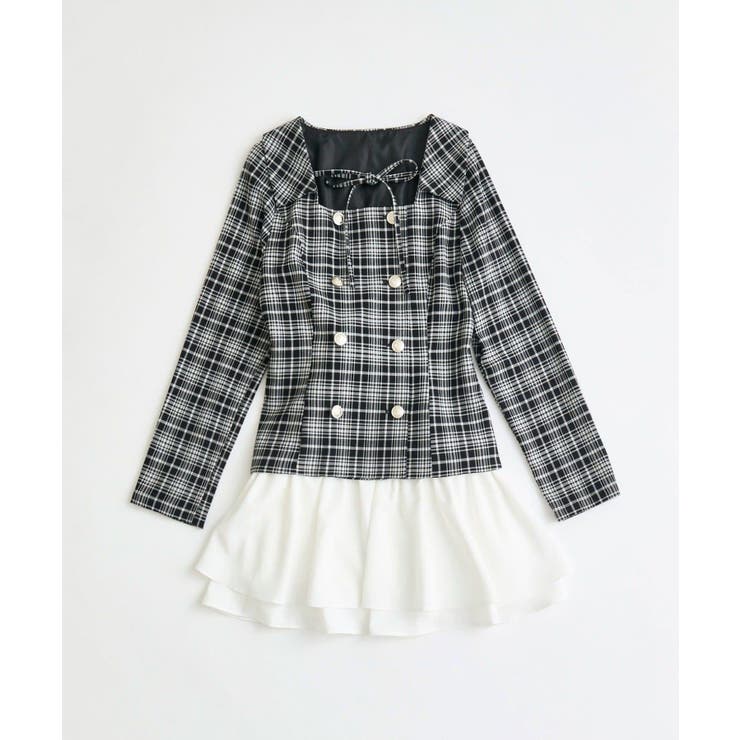 【OLIVE des OLIVE】異素材ドッキングワンピース | NICE CLAUP / OLIVE des OLIVE　OUTLET | 詳細画像19 