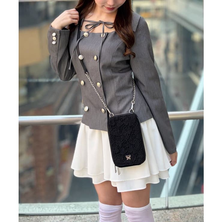 【OLIVE des OLIVE】異素材ドッキングワンピース | NICE CLAUP / OLIVE des OLIVE　OUTLET | 詳細画像28 