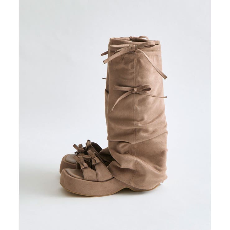 【OLIVE des OLIVE】【取り外し可能】カバー付きリボンサンダル | NICE CLAUP / OLIVE des OLIVE　OUTLET | 詳細画像13 