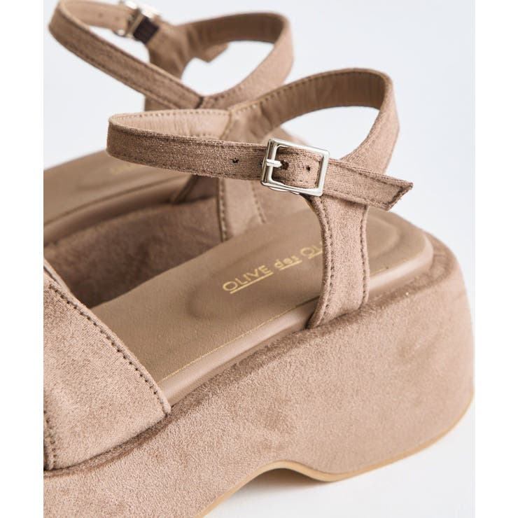 【OLIVE des OLIVE】【取り外し可能】カバー付きリボンサンダル | NICE CLAUP / OLIVE des OLIVE　OUTLET | 詳細画像20 