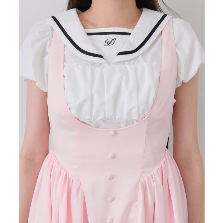 【OLIVE des OLIVE】ドールサテンワンピース | NICE CLAUP / OLIVE des OLIVE　OUTLET | 詳細画像20 