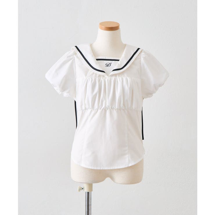 【OLIVE des OLIVE】ドールセーラーブラウス | NICE CLAUP / OLIVE des OLIVE　OUTLET | 詳細画像2 
