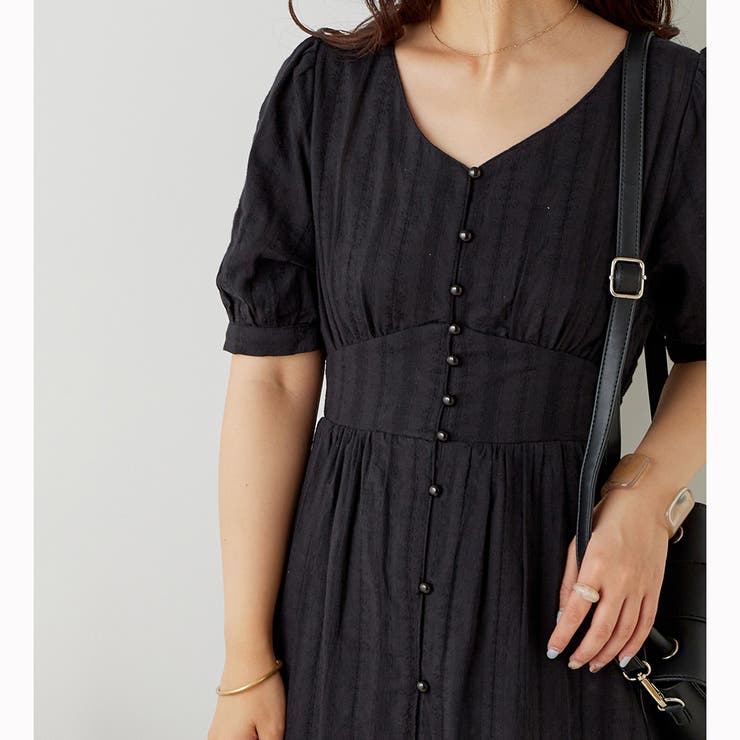 夏バージョン カラミvネックワンピース 品番 Nclw Nice Claup Outlet ナイスクラップ アウトレット のレディースファッション通販 Shoplist ショップリスト