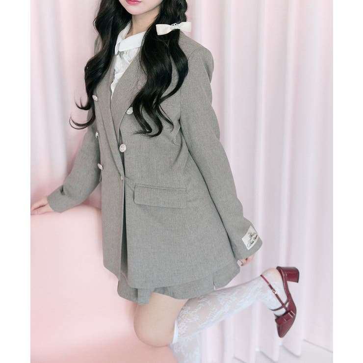 【Belle Charme】Side Belt Plests Skirt | NICE CLAUP / OLIVE des OLIVE　OUTLET | 詳細画像7 