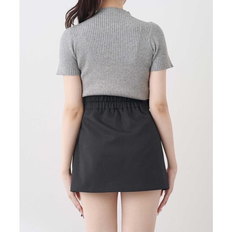 【Belle Charme】ビジューボックスミニスカート | NICE CLAUP / OLIVE des OLIVE　OUTLET | 詳細画像5 