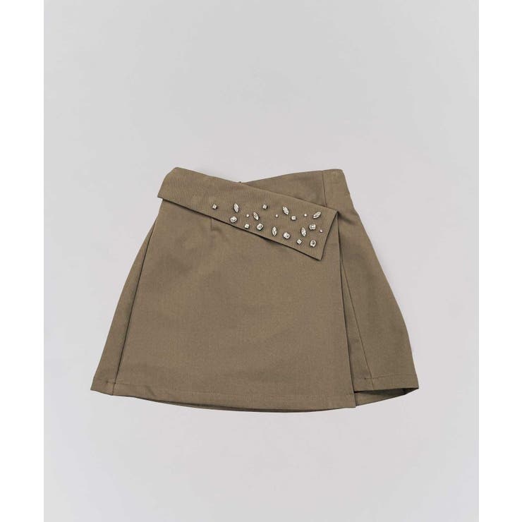 【Belle Charme】ビジューボックスミニスカート | NICE CLAUP / OLIVE des OLIVE　OUTLET | 詳細画像14 