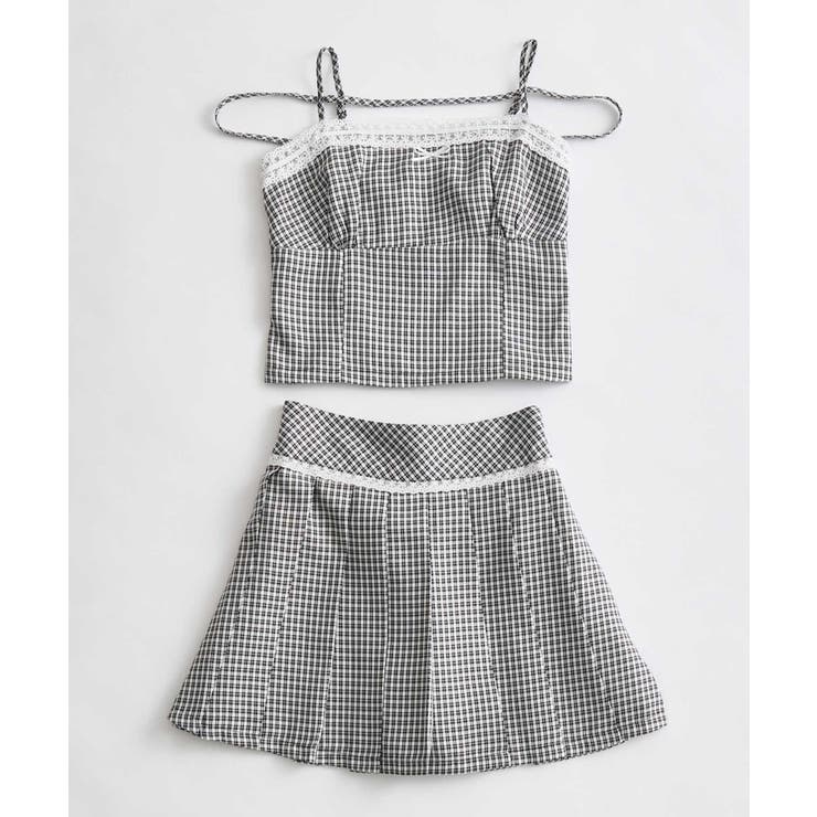 【Belle Charme】レースプリーツミニスカート | NICE CLAUP / OLIVE des OLIVE　OUTLET | 詳細画像5 