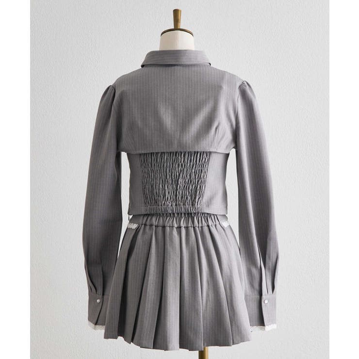 【Belle Charme】レースプリーツミニスカート | NICE CLAUP / OLIVE des OLIVE　OUTLET | 詳細画像19 