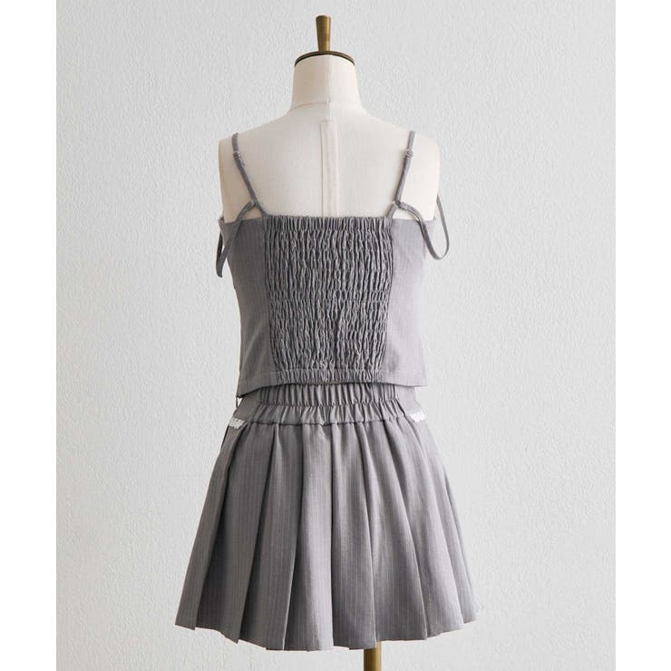 【Belle Charme】レースプリーツミニスカート | NICE CLAUP / OLIVE des OLIVE　OUTLET | 詳細画像22 