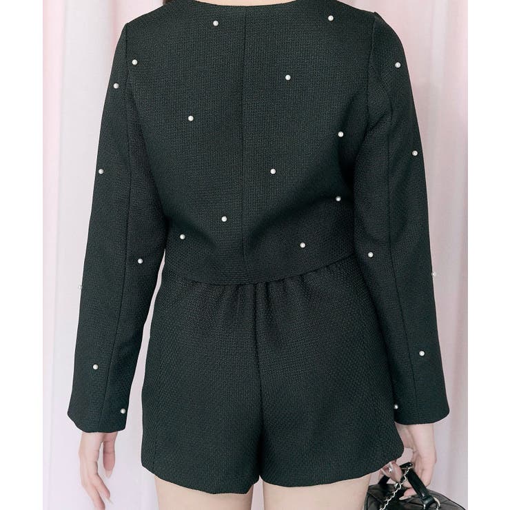 Belle Charme】Double Button[品番：NCLW0018381]｜NICE CLAUP / OLIVE