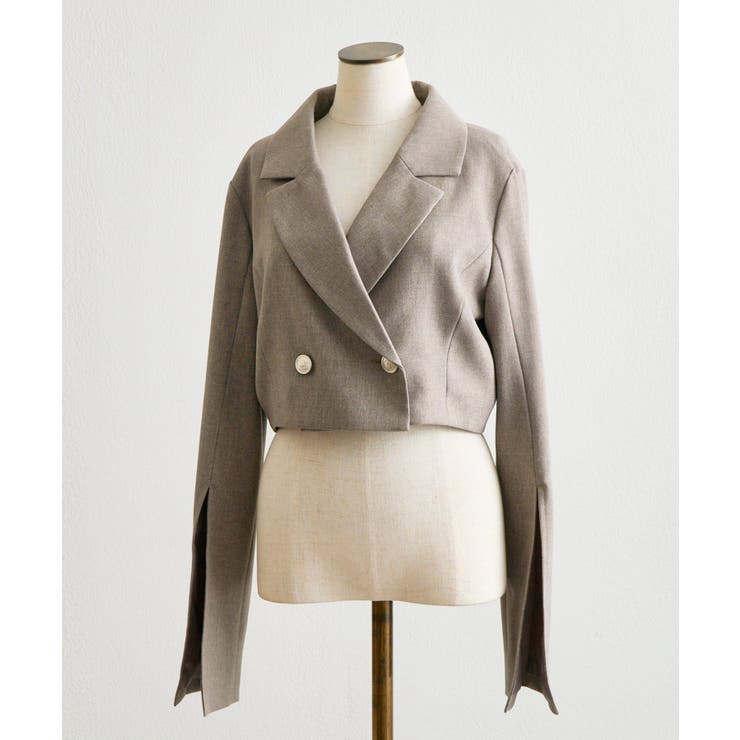 【Belle Charme】Sleeve Slit | NICE CLAUP / OLIVE des OLIVE　OUTLET | 詳細画像5 