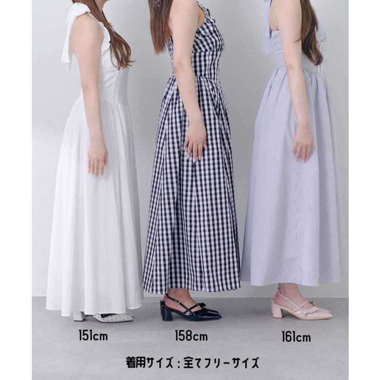 【Belle Charme】ホルターネックロングワンピース | NICE CLAUP / OLIVE des OLIVE　OUTLET | 詳細画像13 