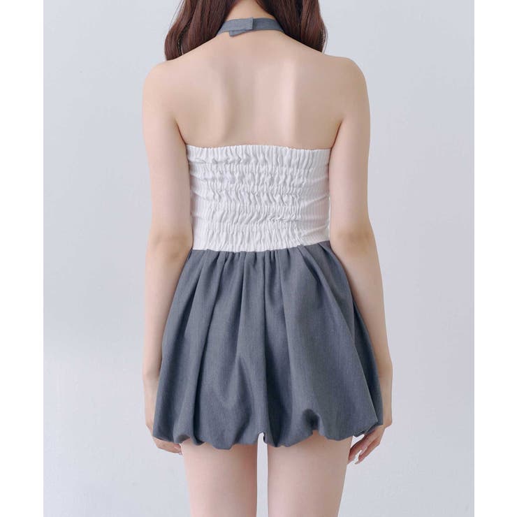 【Belle Charme】ベアトップワンピース&タイセット | NICE CLAUP / OLIVE des OLIVE　OUTLET | 詳細画像12 