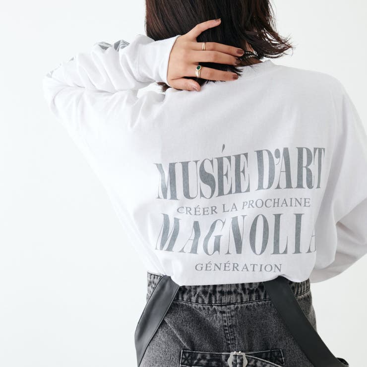 【LARUTA】MIXロゴロングＴシャツ[品番：OLOW0012589]｜OLIVE des OLIVE  OUTLET（オリーブデオリーブアウトレット）のレディースファッション通販｜SHOPLIST（ショップリスト）