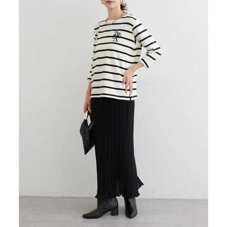 【LARUTA】プリーツタイトスカート | NICE CLAUP / OLIVE des OLIVE　OUTLET | 詳細画像8 