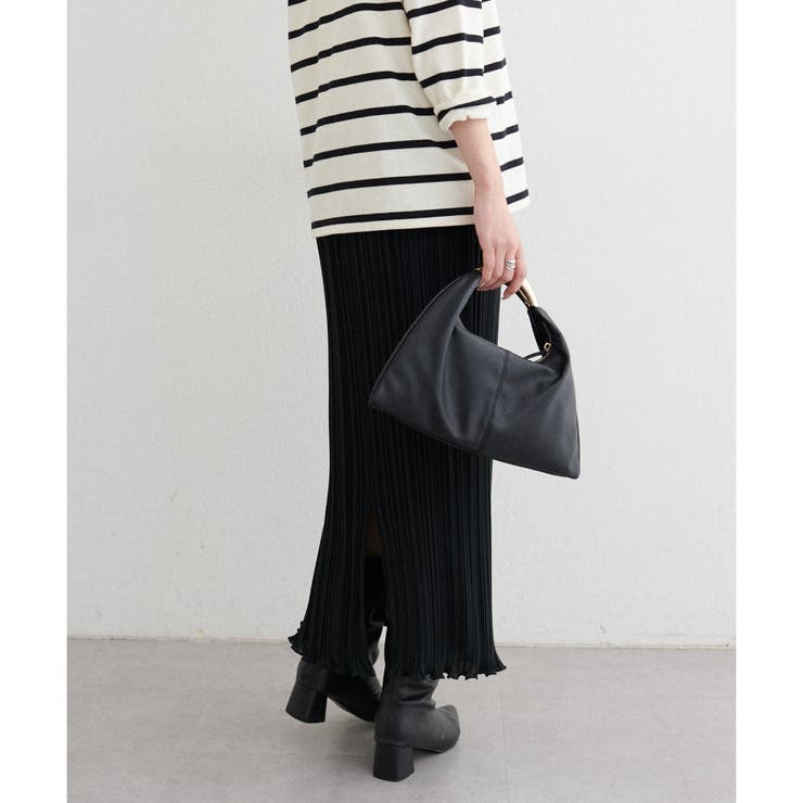 【LARUTA】プリーツタイトスカート | NICE CLAUP / OLIVE des OLIVE　OUTLET | 詳細画像7 