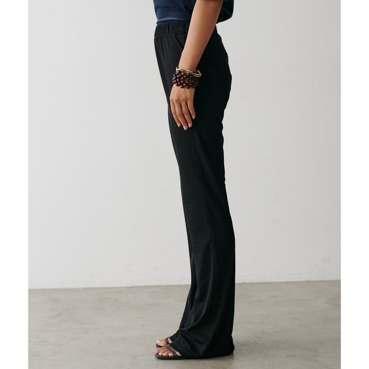 【LARUTA】美しいシルエットリブパンツ | NICE CLAUP / OLIVE des OLIVE　OUTLET | 詳細画像13 