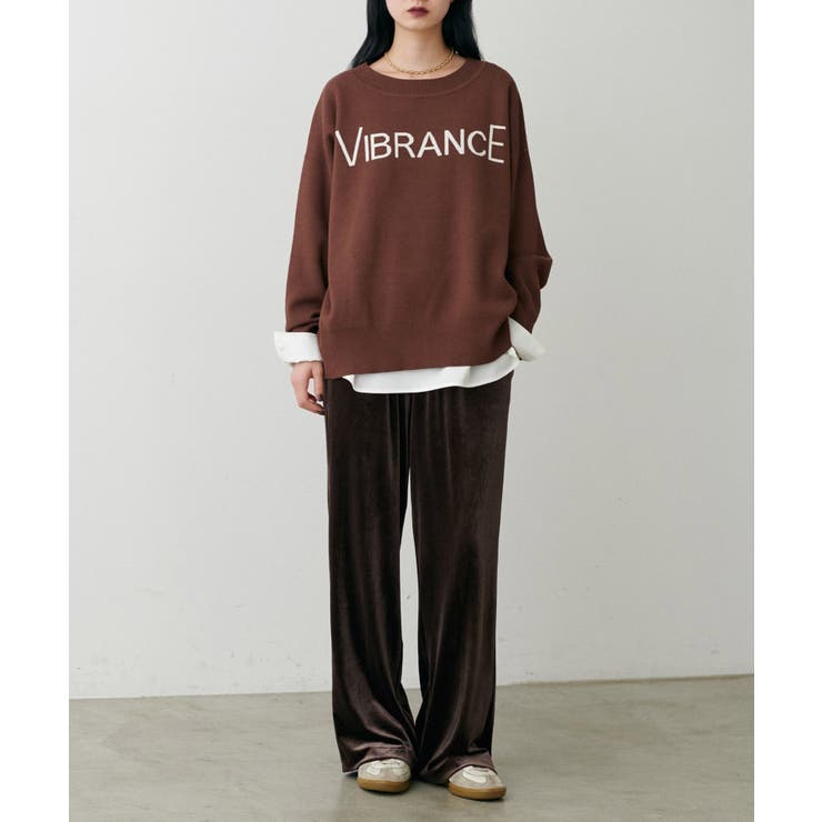 【LARUTA】サイドライン切替ベロアパンツ | NICE CLAUP / OLIVE des OLIVE　OUTLET | 詳細画像26 