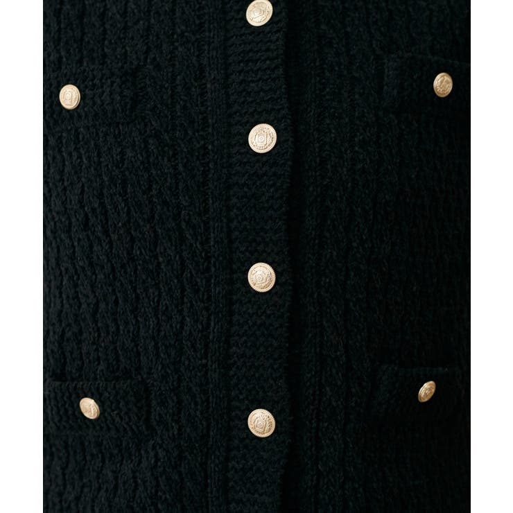 【LARUTA】モールクルーニットベスト | NICE CLAUP / OLIVE des OLIVE　OUTLET | 詳細画像14 