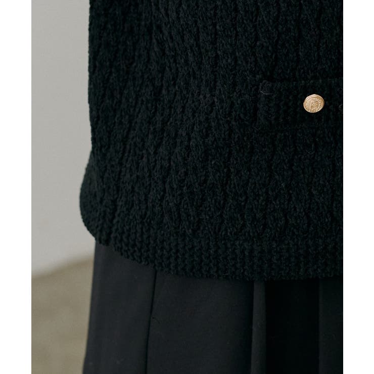 【LARUTA】モールクルーニットベスト | NICE CLAUP / OLIVE des OLIVE　OUTLET | 詳細画像20 