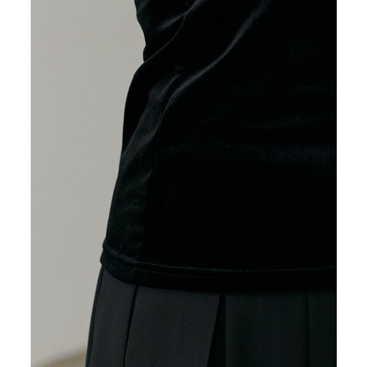 【LARUTA】カップ付きベロアキャミ | NICE CLAUP / OLIVE des OLIVE　OUTLET | 詳細画像10 