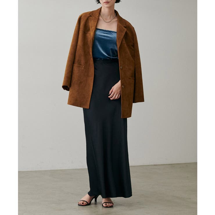 【LARUTA】カップ付きベロアキャミ | NICE CLAUP / OLIVE des OLIVE　OUTLET | 詳細画像12 