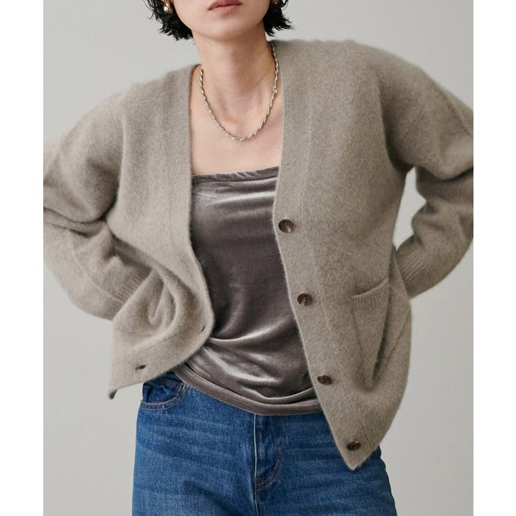 【LARUTA】カップ付きベロアキャミ | NICE CLAUP / OLIVE des OLIVE　OUTLET | 詳細画像19 