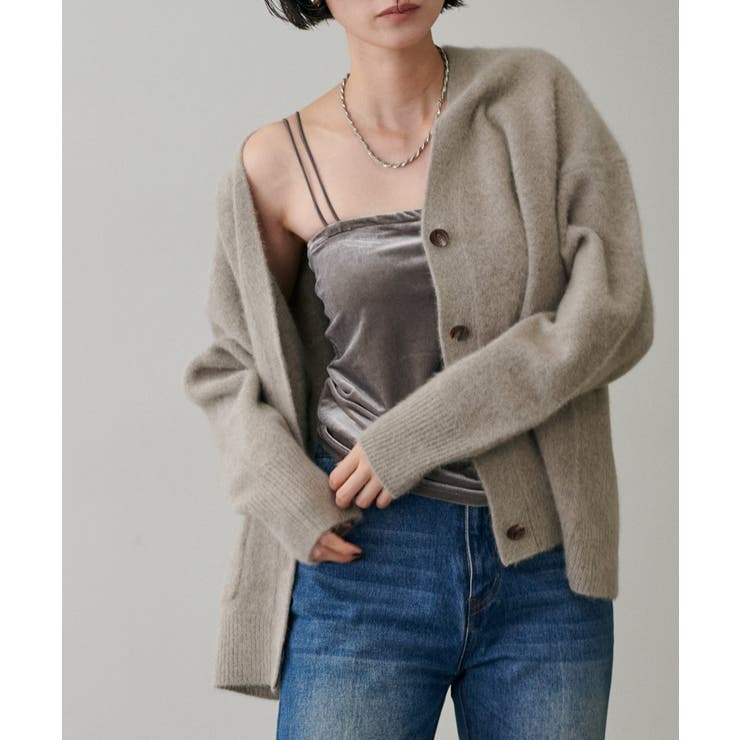 【LARUTA】カップ付きベロアキャミ | NICE CLAUP / OLIVE des OLIVE　OUTLET | 詳細画像20 