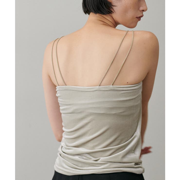 【LARUTA】カップ付きベロアキャミ | NICE CLAUP / OLIVE des OLIVE　OUTLET | 詳細画像27 