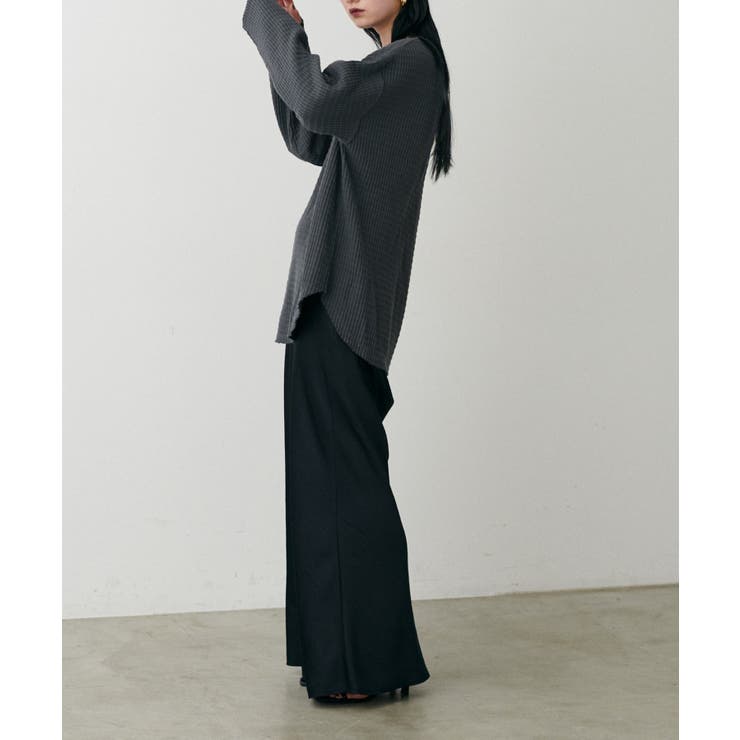 【LARUTA】長袖ワッフルカットソーTee | NICE CLAUP / OLIVE des OLIVE　OUTLET | 詳細画像11 