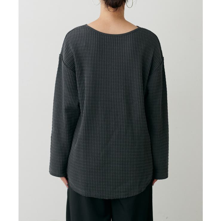 【LARUTA】長袖ワッフルカットソーTee | NICE CLAUP / OLIVE des OLIVE　OUTLET | 詳細画像21 