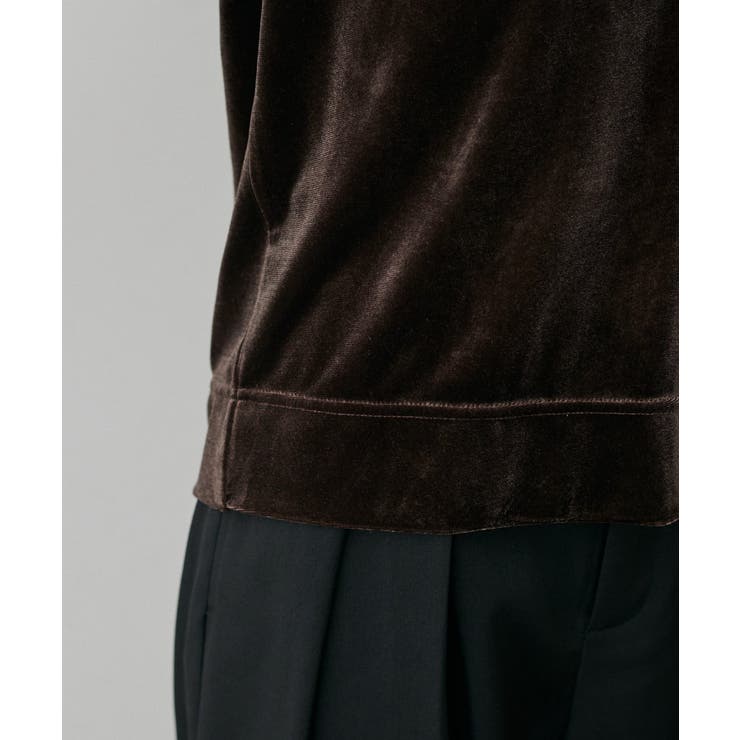 【LARUTA】ベロアポロシャツプルオーバー | NICE CLAUP / OLIVE des OLIVE　OUTLET | 詳細画像27 