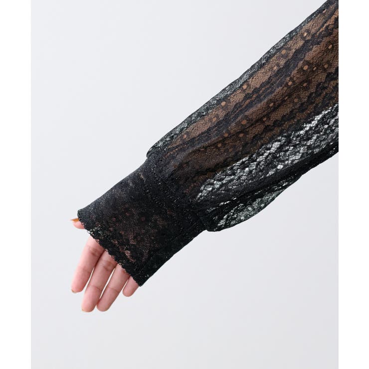 【LARUTA】レース切替ロングワンピース | NICE CLAUP / OLIVE des OLIVE　OUTLET | 詳細画像18 